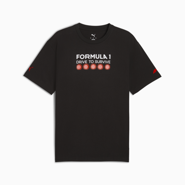 Playera estampada F1 Drive To Survive para hombre, PUMA Black, large-MEX