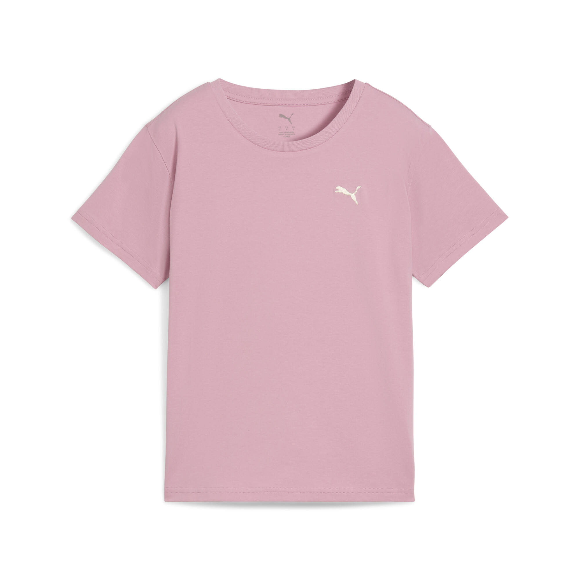 PUMA Wardrobe Essentials Comfort T-shirt voor Dames, Roze, Maat M thumbnail 3