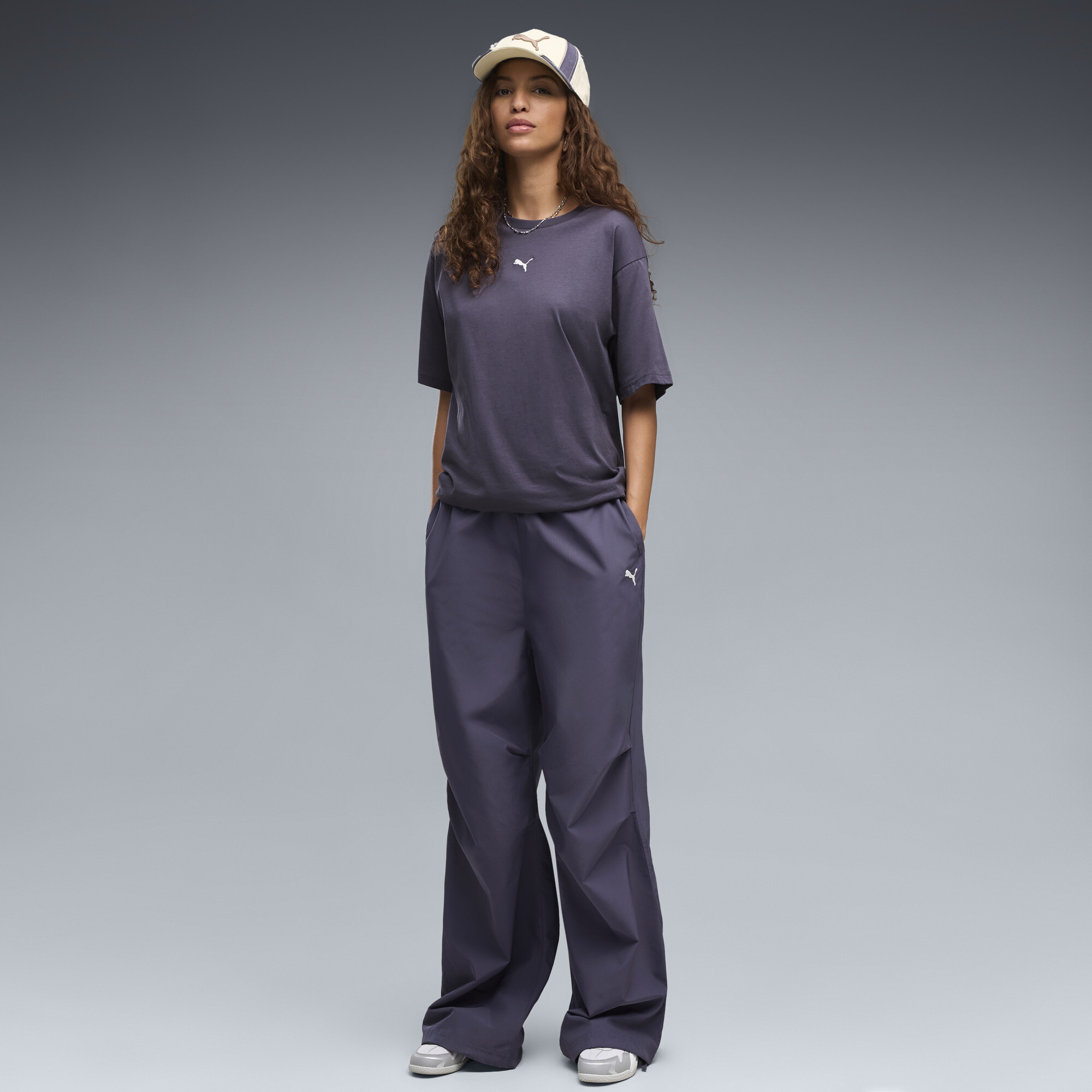 Pantalon parachute tissé Wardrobe Essentials Femme - vue 4
