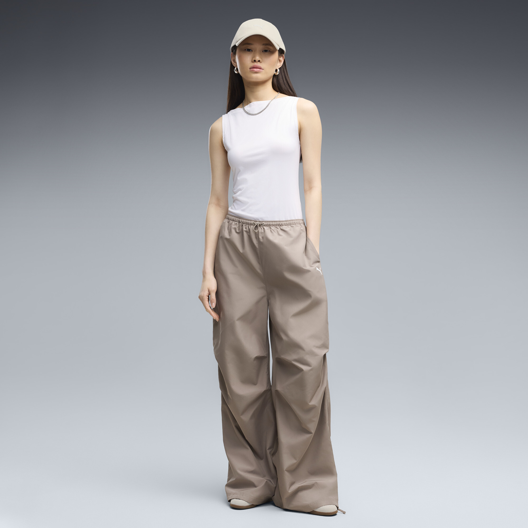 Pantalon parachute tissé Wardrobe Essentials Femme - vue 5