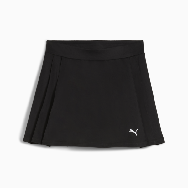 Wardrobe Essentials Pleated Skirt Women, PUMA Black, large-ZAF