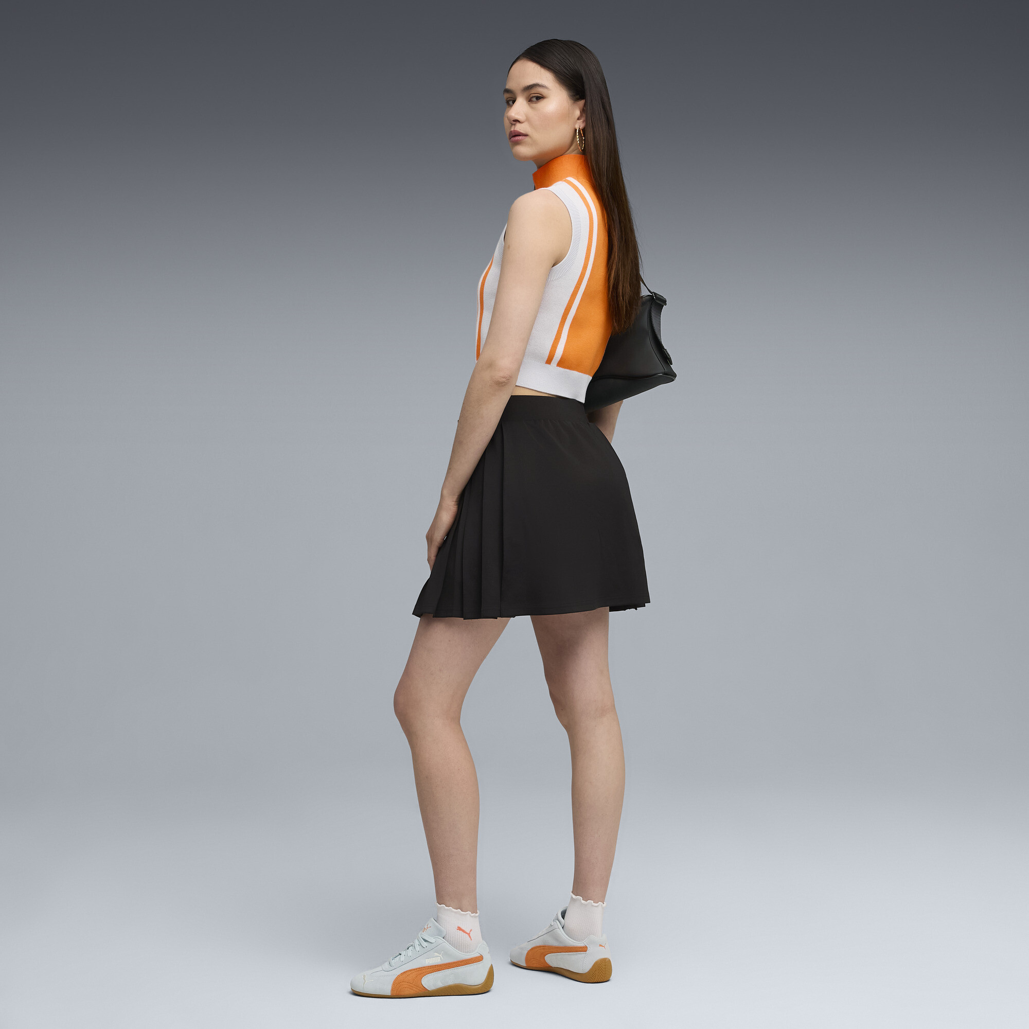 PUMA Wardrobe Essentials plooirok voor Dames, Zwart, Maat XL thumbnail 6