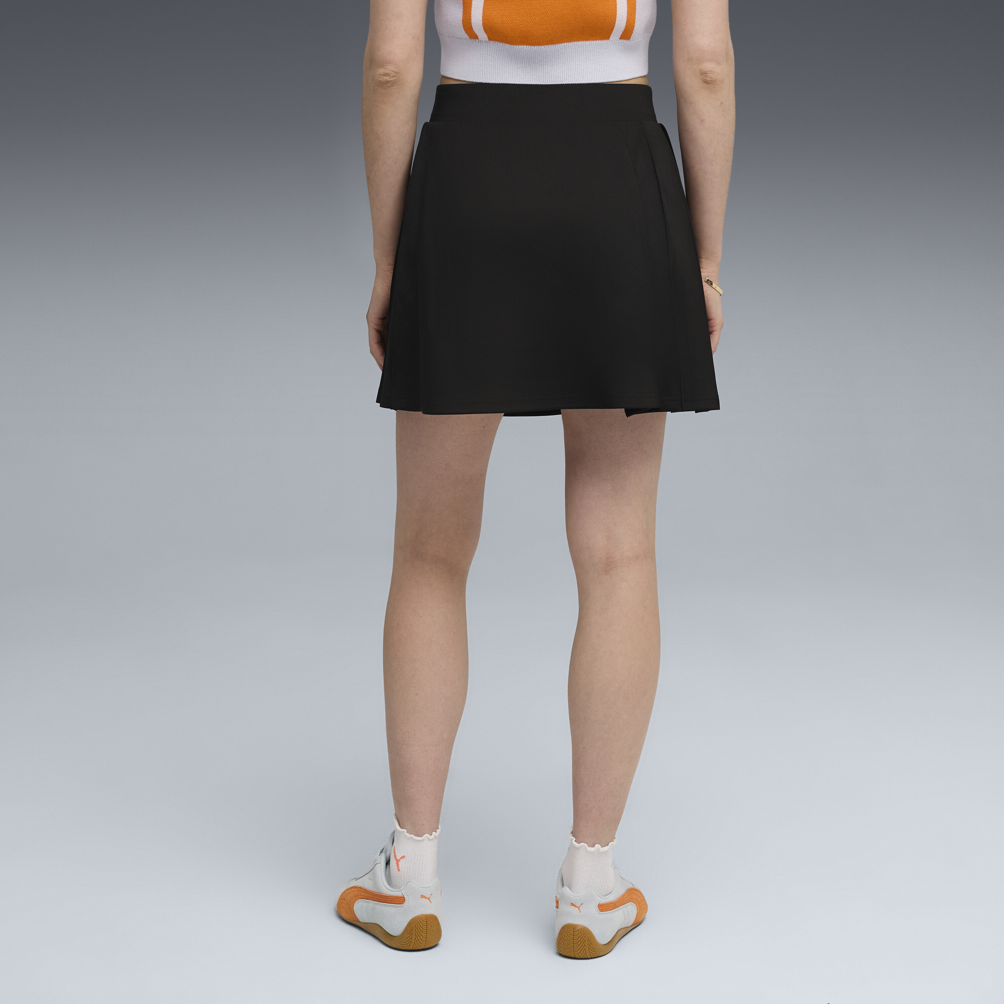 PUMA Wardrobe Essentials plooirok voor Dames, Zwart, Maat XL thumbnail 5