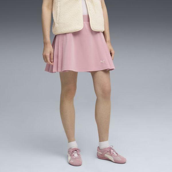 Falda tableada WARDROBE Essentials para mujer, Poised Pink, large-MEX