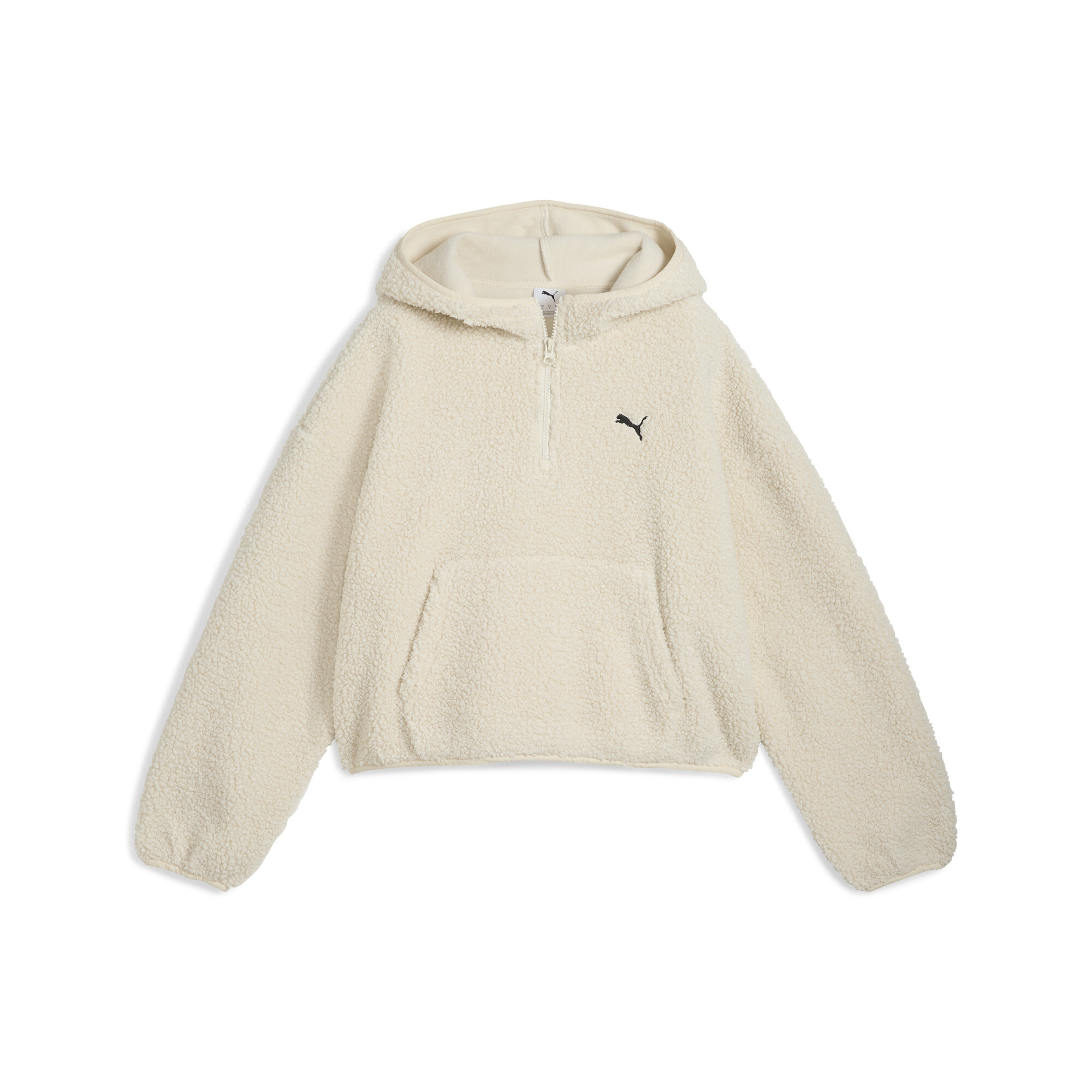 PUMA Wardrobe Essentials oversized poolfleece hoodie voor Dames, Maat XL thumbnail 3