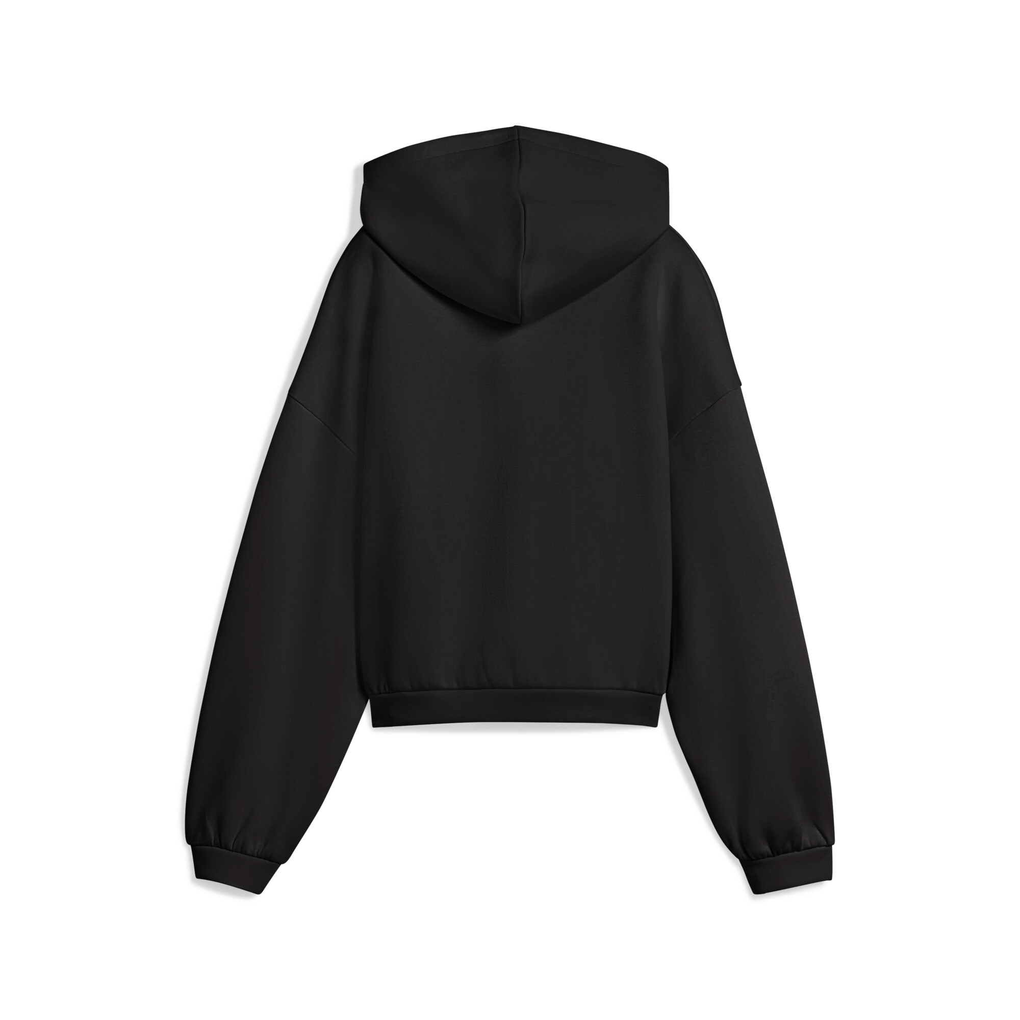 PUMA Wardrobe Essentials oversized hoodie voor Dames, Zwart, Maat XL thumbnail 2