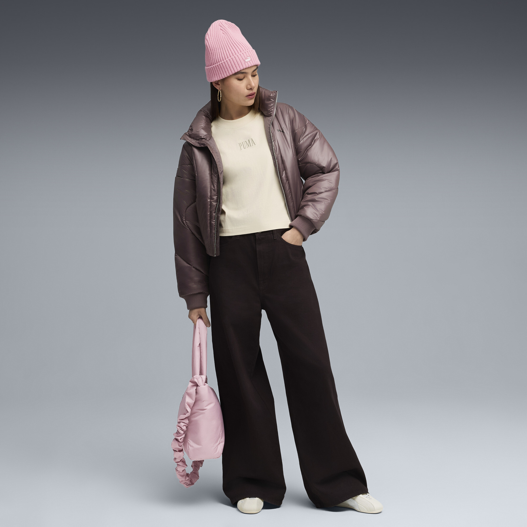 PUMA Premium Essentials oversized T-shirt met afbeelding voor Dames, Maat XL thumbnail 4