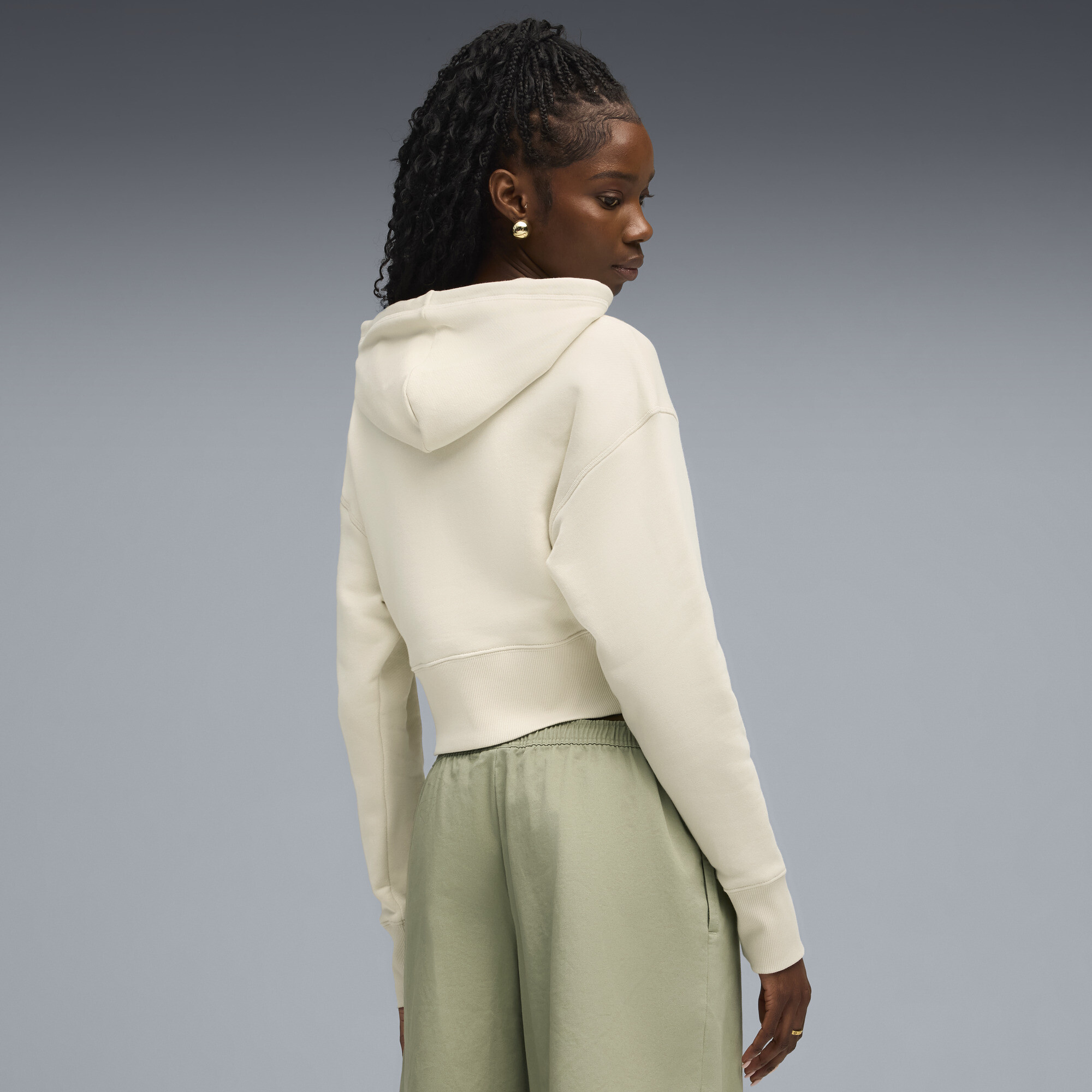 PUMA Premium Essentials relaxte hoodie met print voor Dames, Maat M thumbnail 5