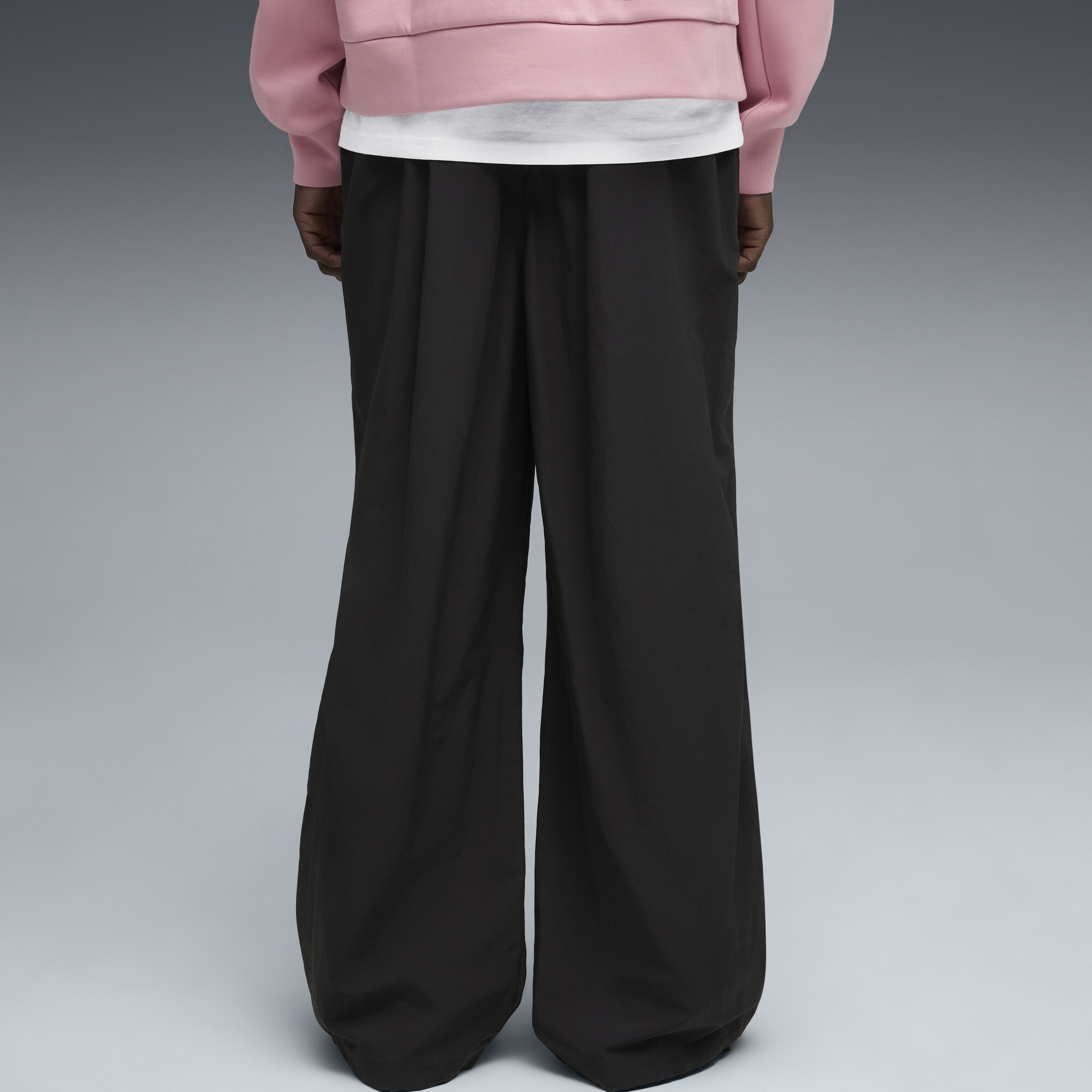 PUMA Wardrobe Essentials oversized parachutebroek voor Heren, Zwart, Maat XL thumbnail 5