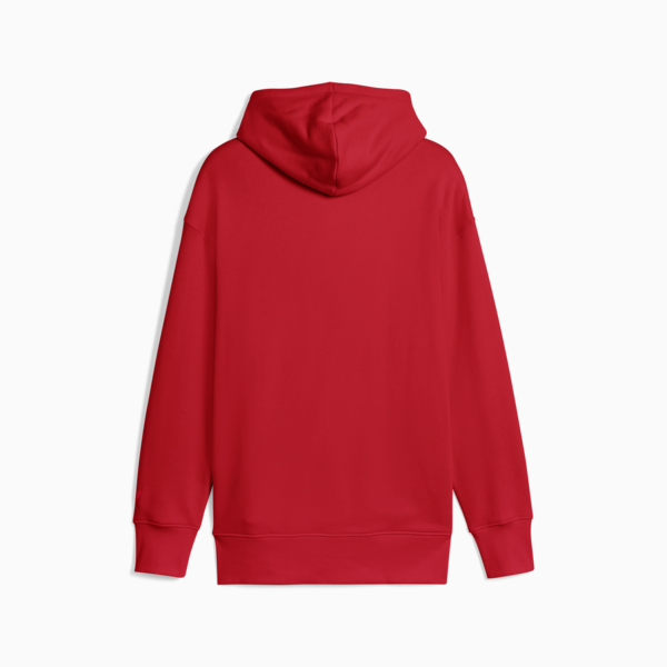 Premium Essentials Relaxed Graphic Hoodie Unisex, For All Time Red, large-ZAF