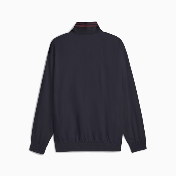 Premium Essentials Relaxed Track Jacket Unisex, New Navy-Ruby Shimmer, large-ZAF