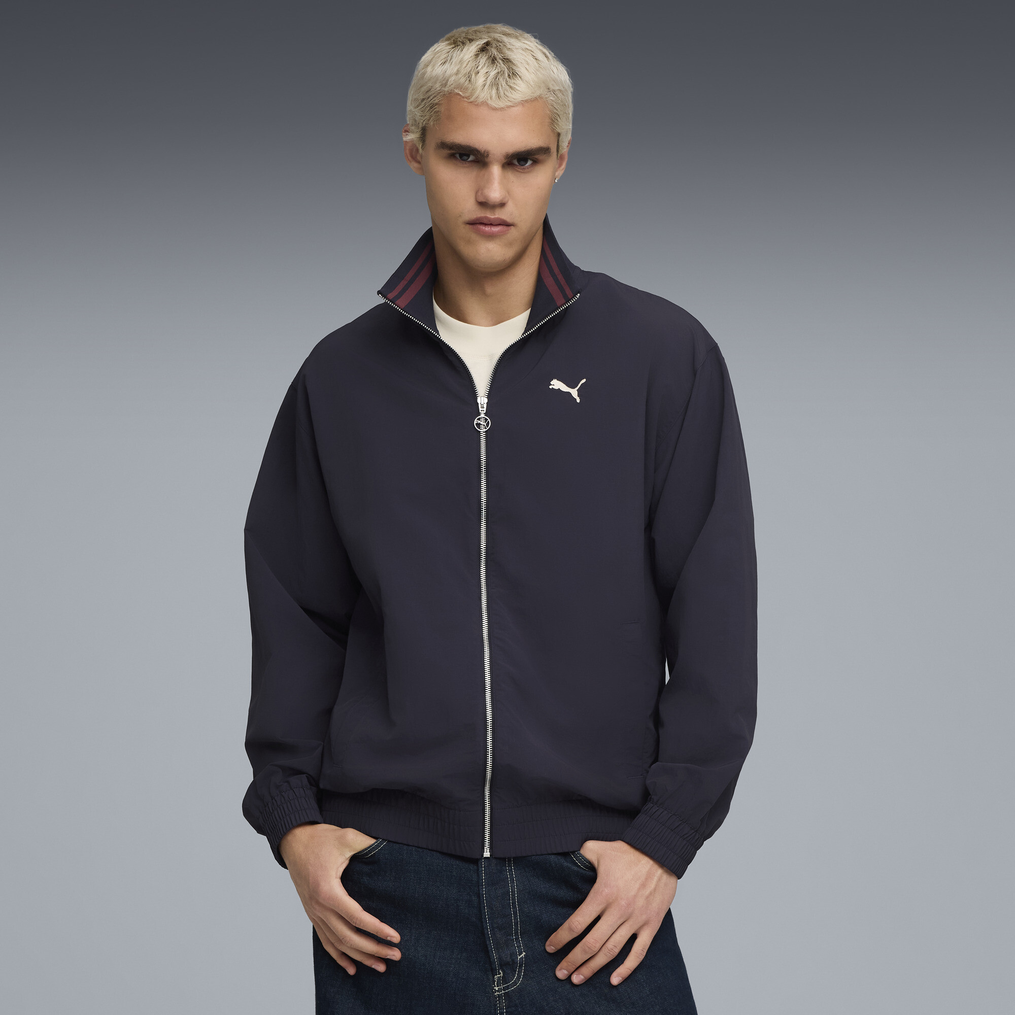 Puma Premium Ess Track Jacket Unisex In Multi