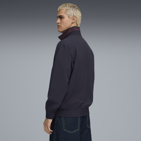 Premium Essentials Relaxed Track Jacket Unisex, New Navy-Ruby Shimmer, large-ZAF