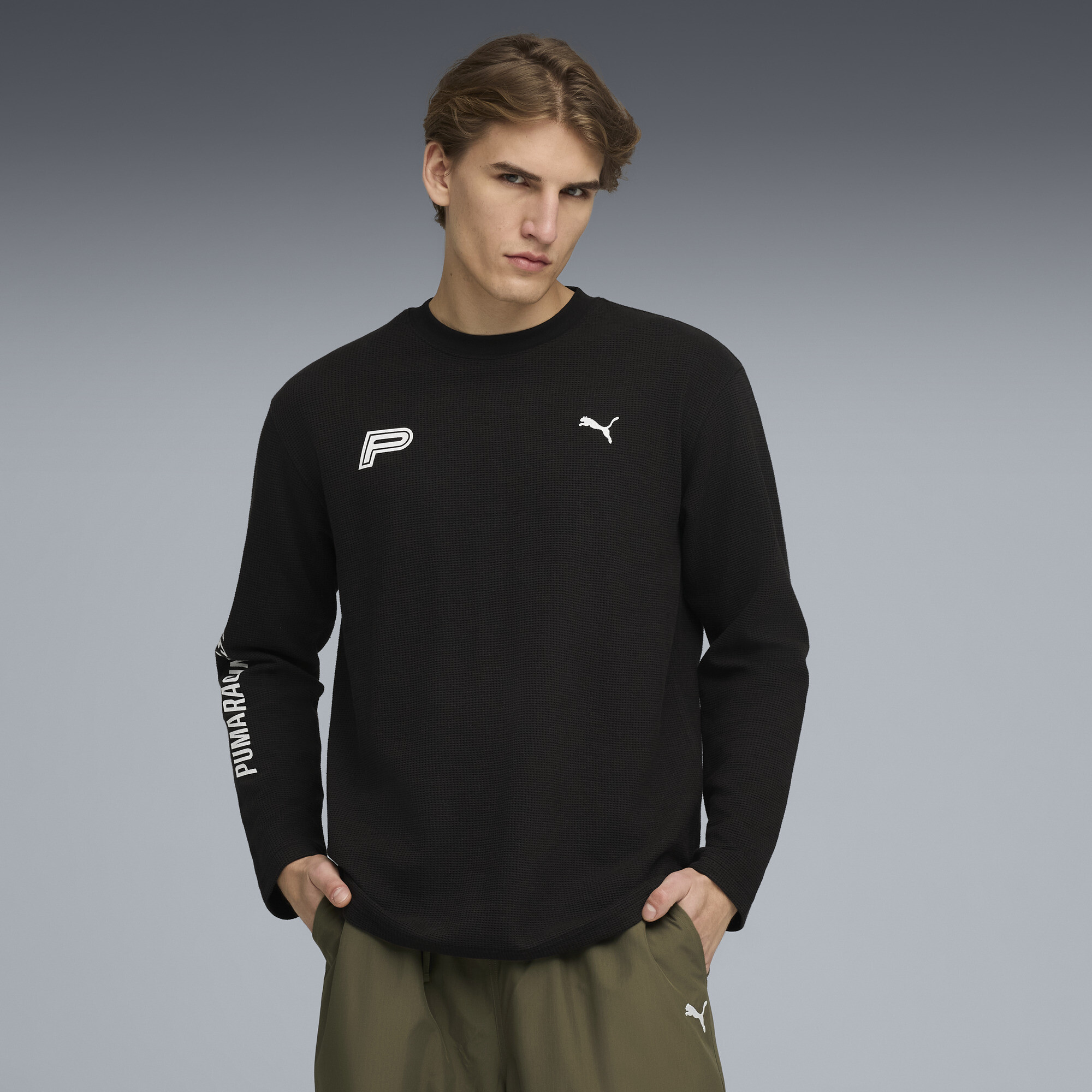 Puma Future..archive Long Sleeve T-shirt In Black