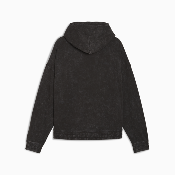 FUTURE.PUMA.ARCHIVE Boxy Washed Hoodie Unisex, PUMA Black, large-ZAF