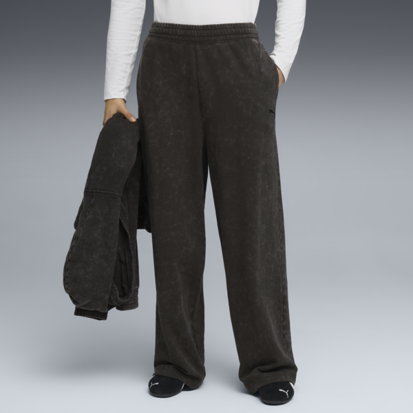FUTURE.PUMA.ARCHIVE Wide Washed Sweatpants Unisex, PUMA Black, large-ZAF