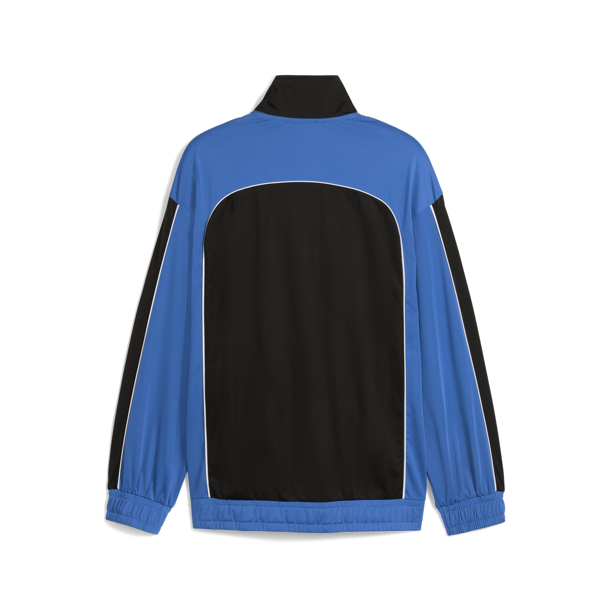 FUTURE.PUMA.ARCHIVE relaxed uniseks trainingsjack, Blauw/Zwart, Maat L thumbnail 2