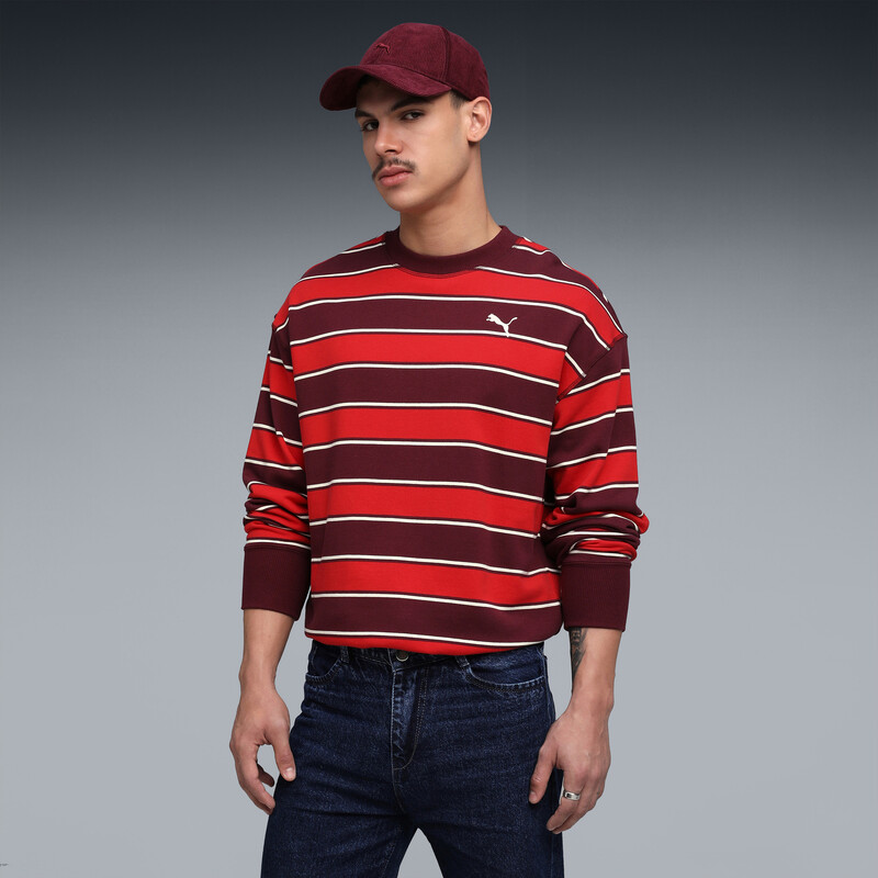 

PUMA PREMIUM ESSENTIALS Relaxed Crew Sweatshirt