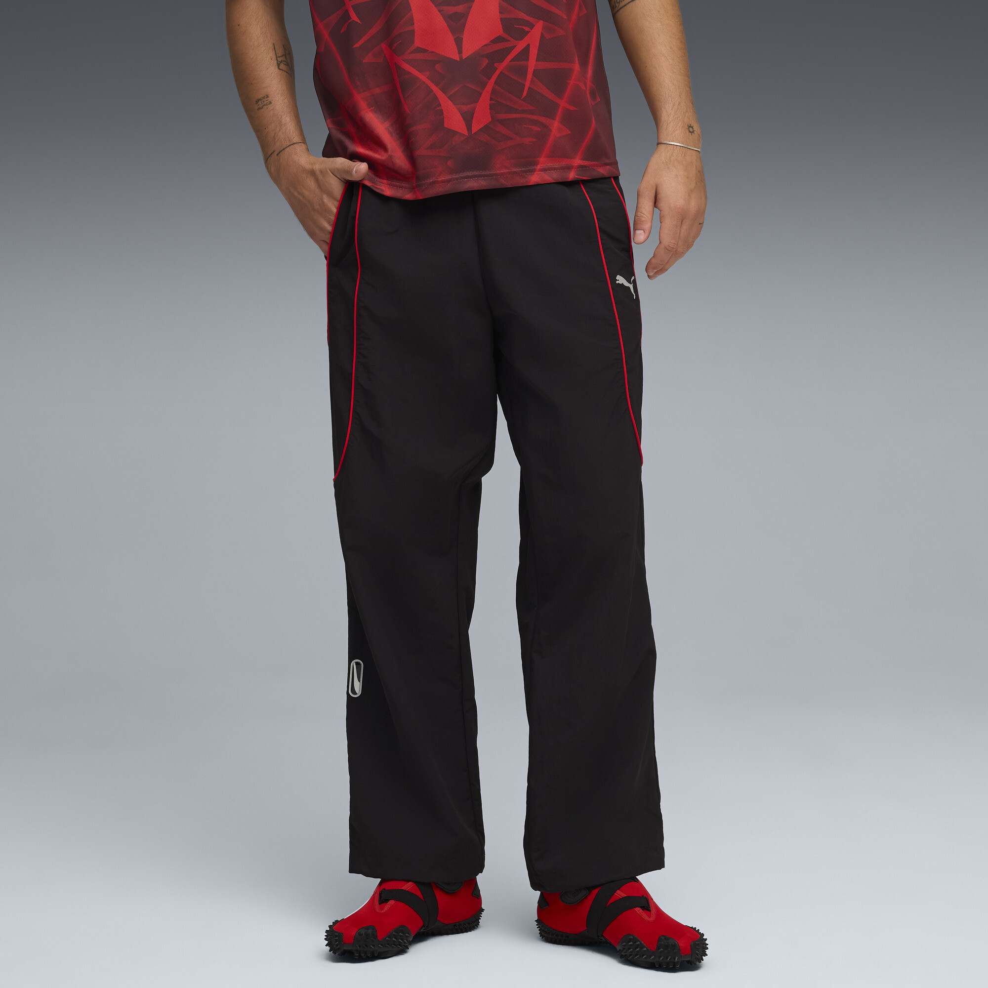 Puma Tech Relaxed Track Pants Men In Black