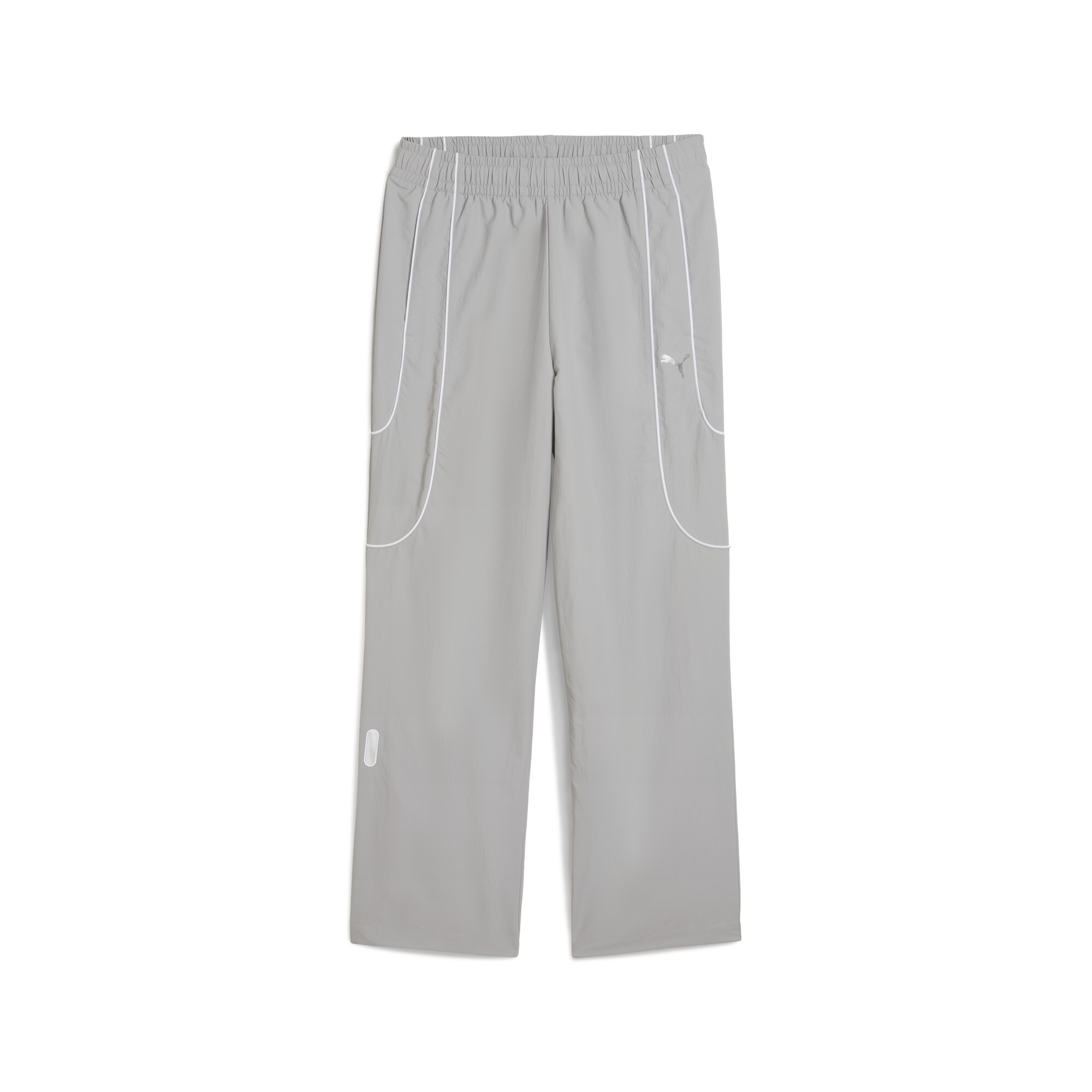 PUMATECH relaxte trainingsbroek voor Heren, Grijs/Wit, Maat XL thumbnail 3