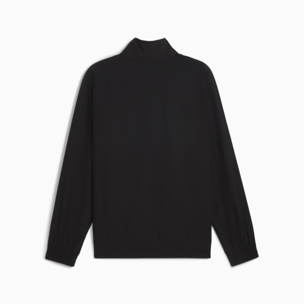 PUMATECH Relaxed Half-Zip Crew Sweat Men, PUMA Black, large-ZAF