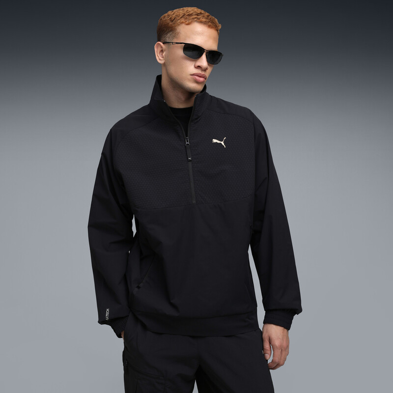 Men's PUMA TECH Half-Zip Crew Sweatshirt