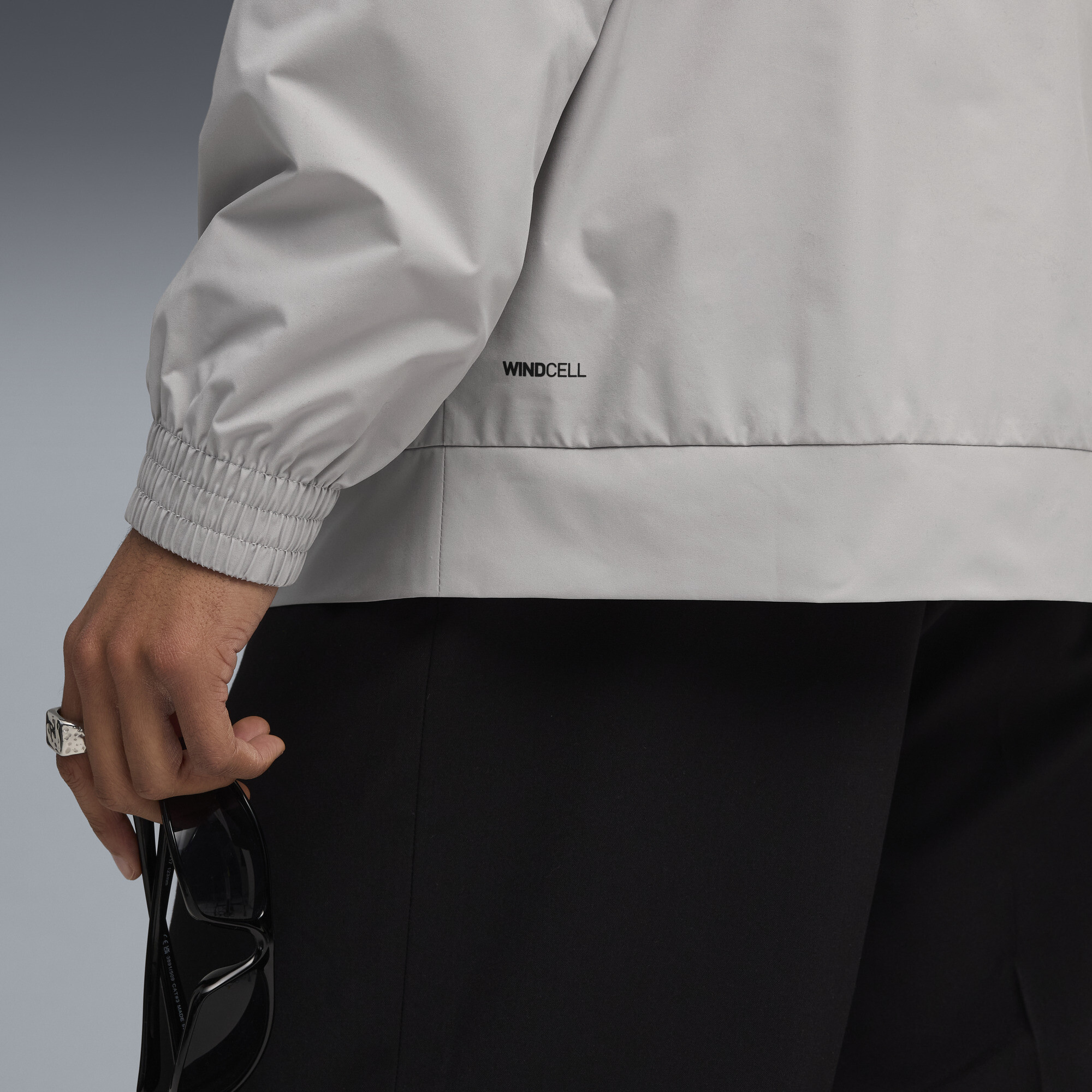 PUMATECH Relaxed sweatshirt met ronde hals en halve rits voor Heren, Grijs, Maat XS thumbnail 4