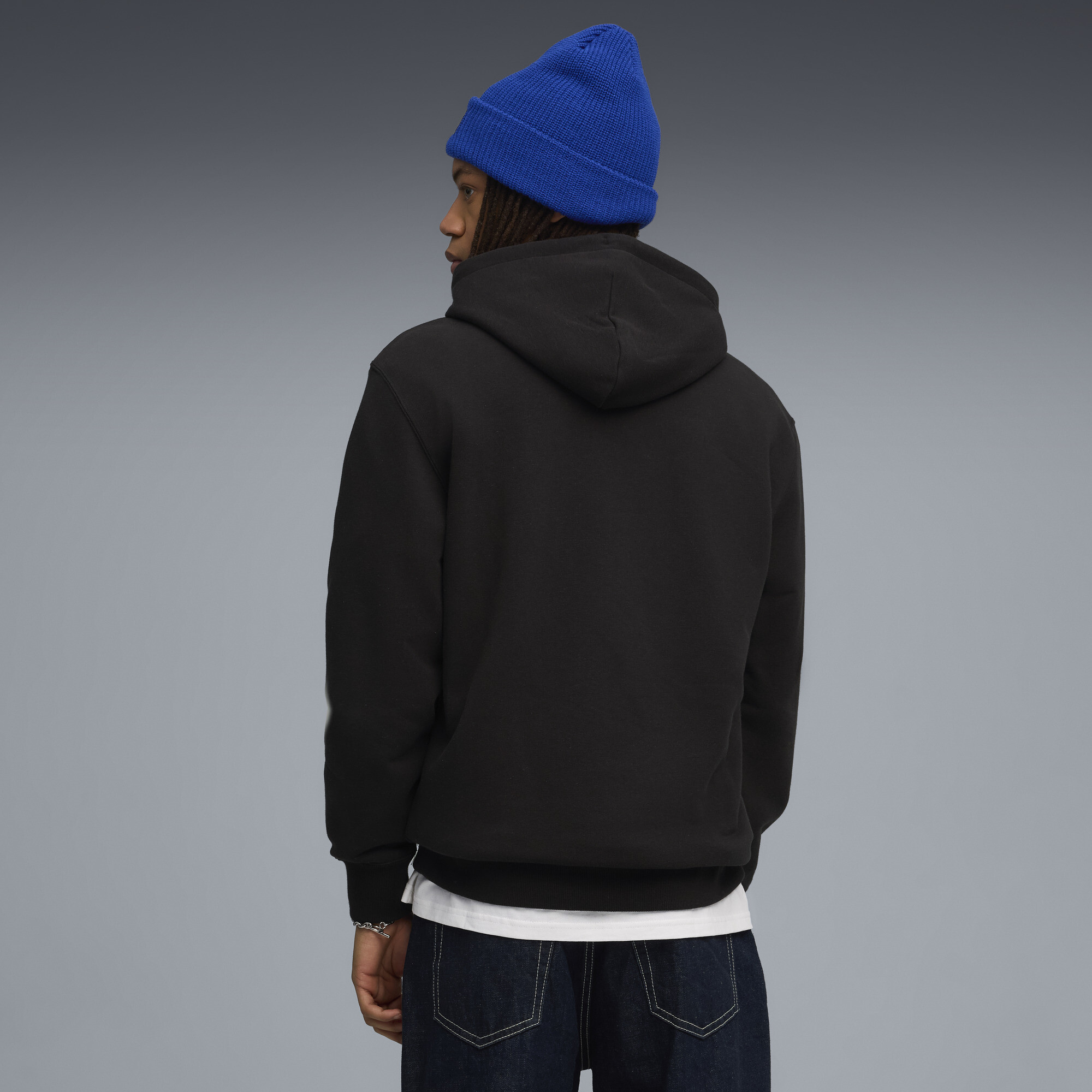 PUMA Wardrobe Essentials Sports Legacy hoodie voor Heren, Zwart, Maat L thumbnail 5