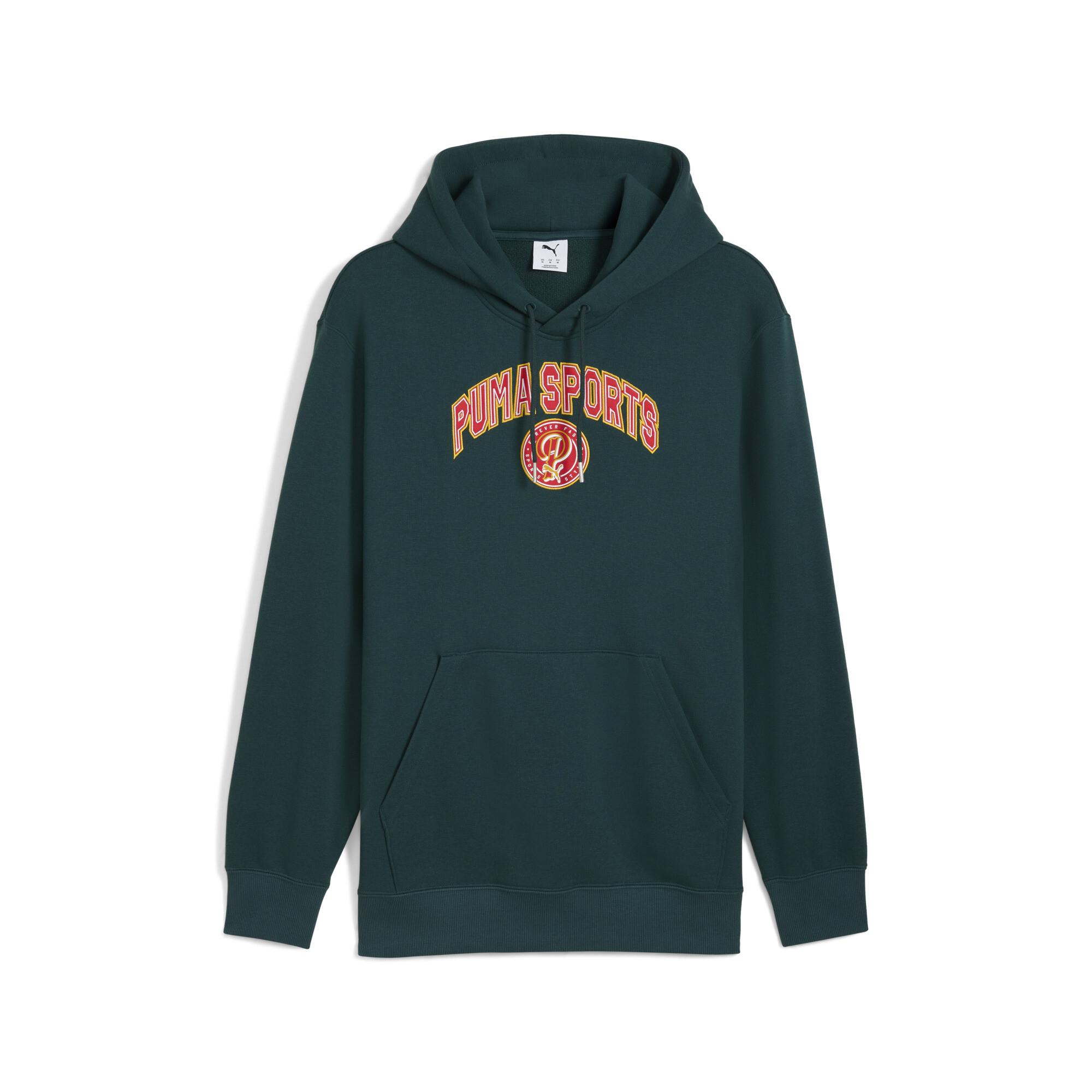 PUMA Wardrobe Essentials Sports Legacy hoodie voor Heren, Groen, Maat S thumbnail 3