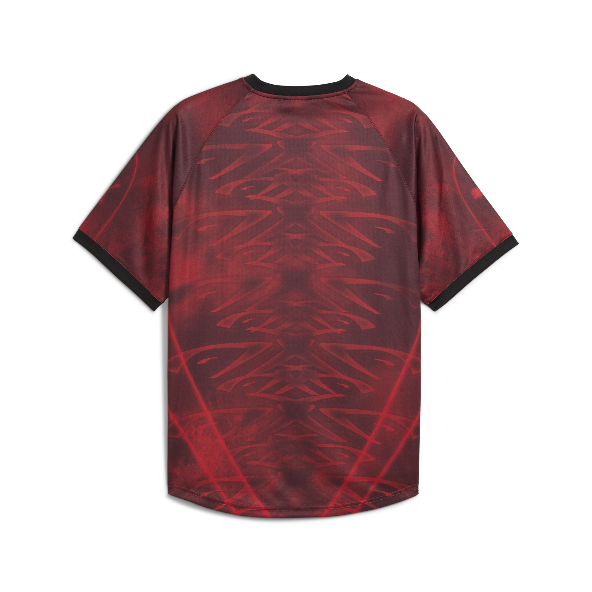 PUMATECH all-over print relaxed voetbalshirt uniseks, Rood, Maat XL thumbnail 2
