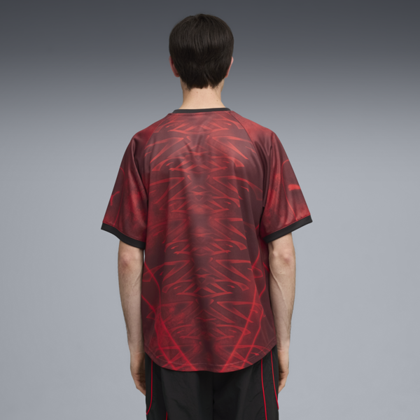 PUMATECH All-Over Print Relaxed Football Jersey Unisex, For All Time Red-AOP, large-ZAF