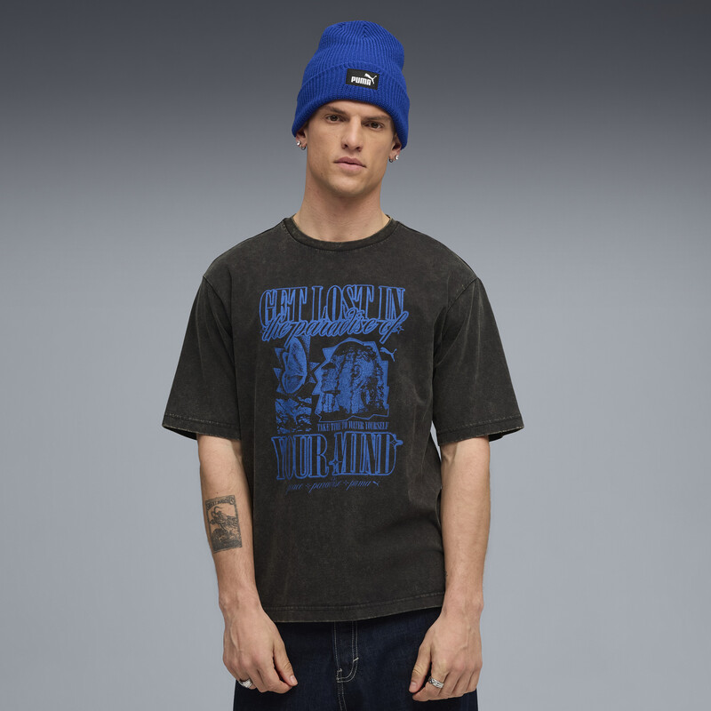 Men's PUMA House Of Graphics Boxy Fit Cotton Tee