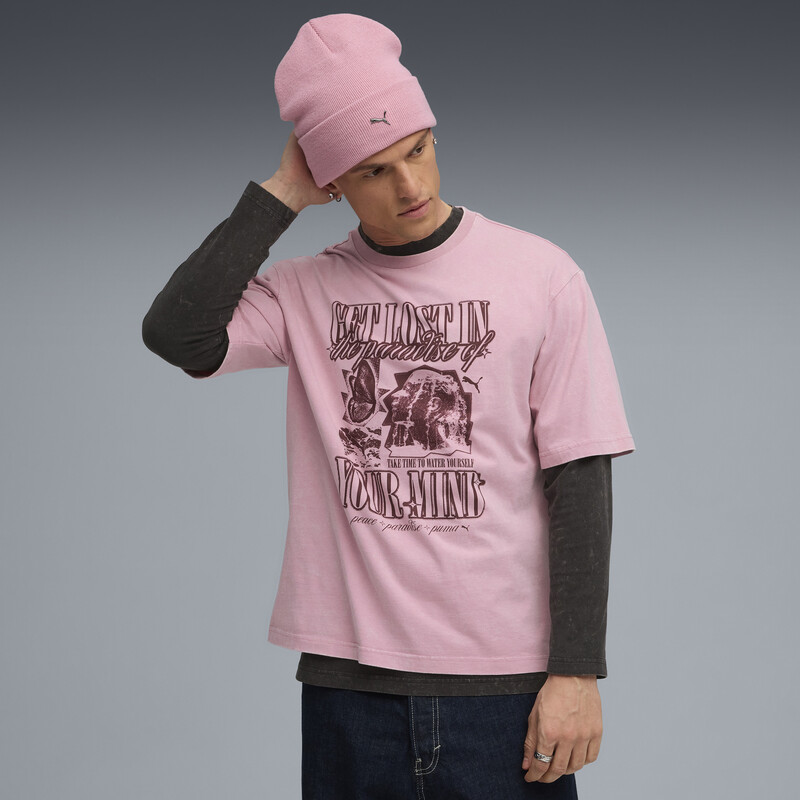 

Men's PUMA House Of Graphics Boxy Fit Cotton Tee
