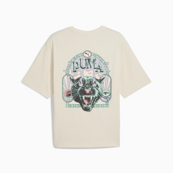 Remera estampada PUMA Fest para hombre, Alpine Snow, large-ARG