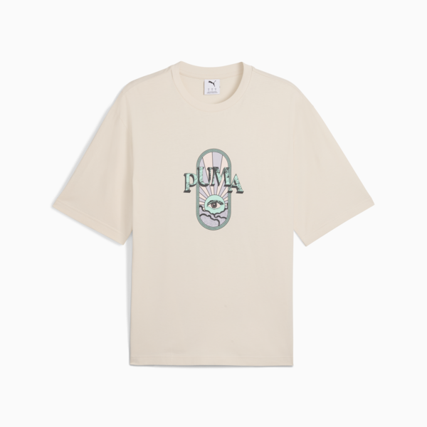 Remera estampada PUMA Fest para hombre, Alpine Snow, large-ARG