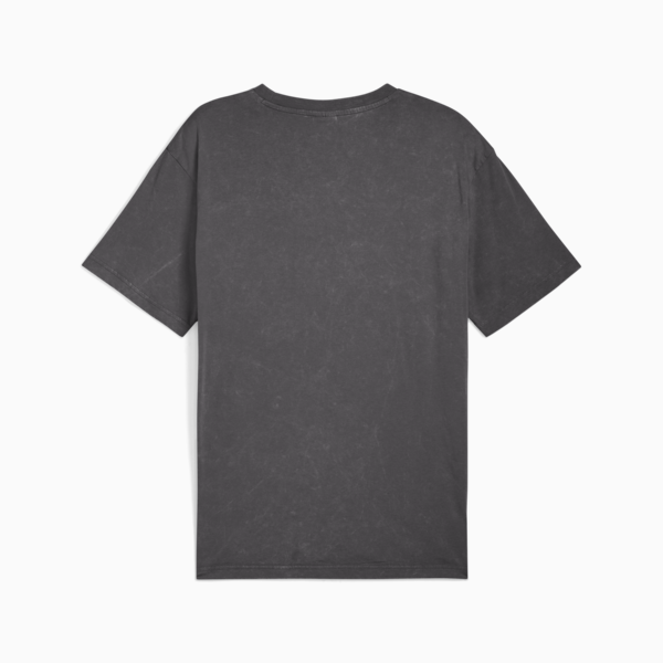 Remera estampada Font Play Washed para hombre, Dusky Gray, large-ARG