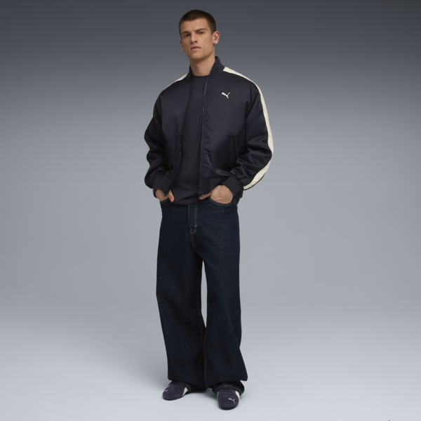 Remera estampada Card Play para hombre, New Navy, large-ARG