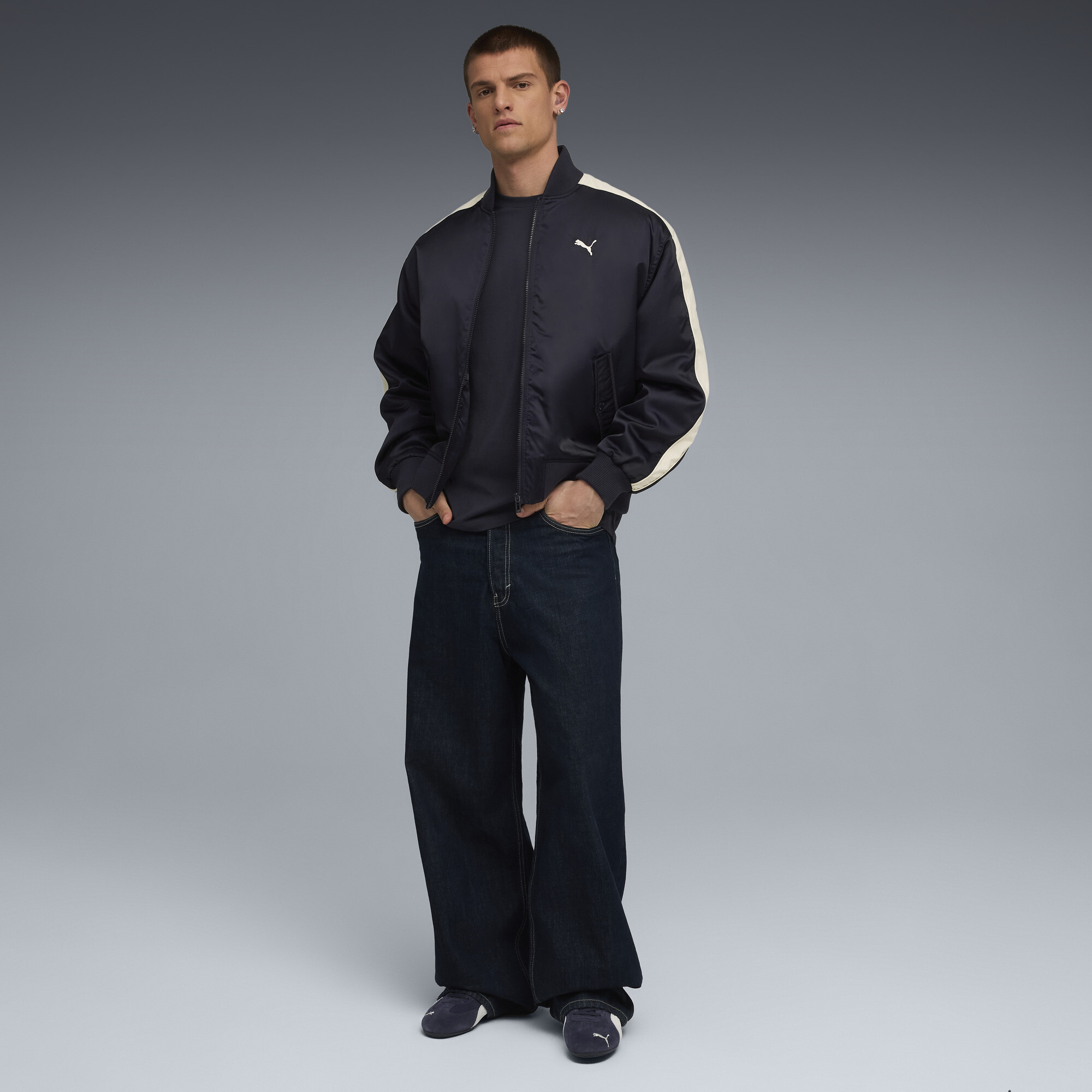 PUMA Graphic Card Play relaxed T-shirt voor Heren, Blauw, Maat L thumbnail 4