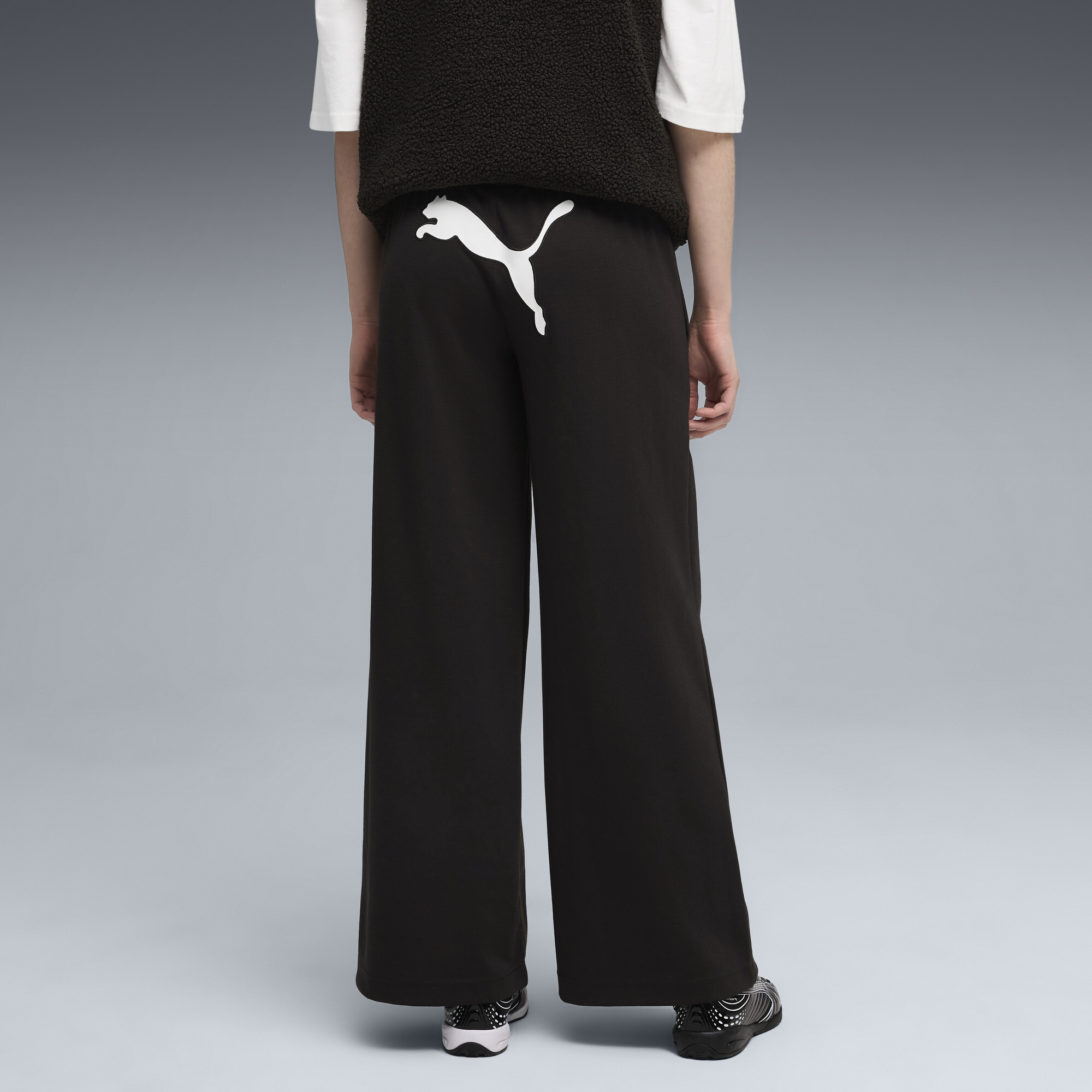 FUTURE.PUMA.ARCHIVE relaxte broek met lage taille voor Dames, Zwart, Maat S thumbnail 5