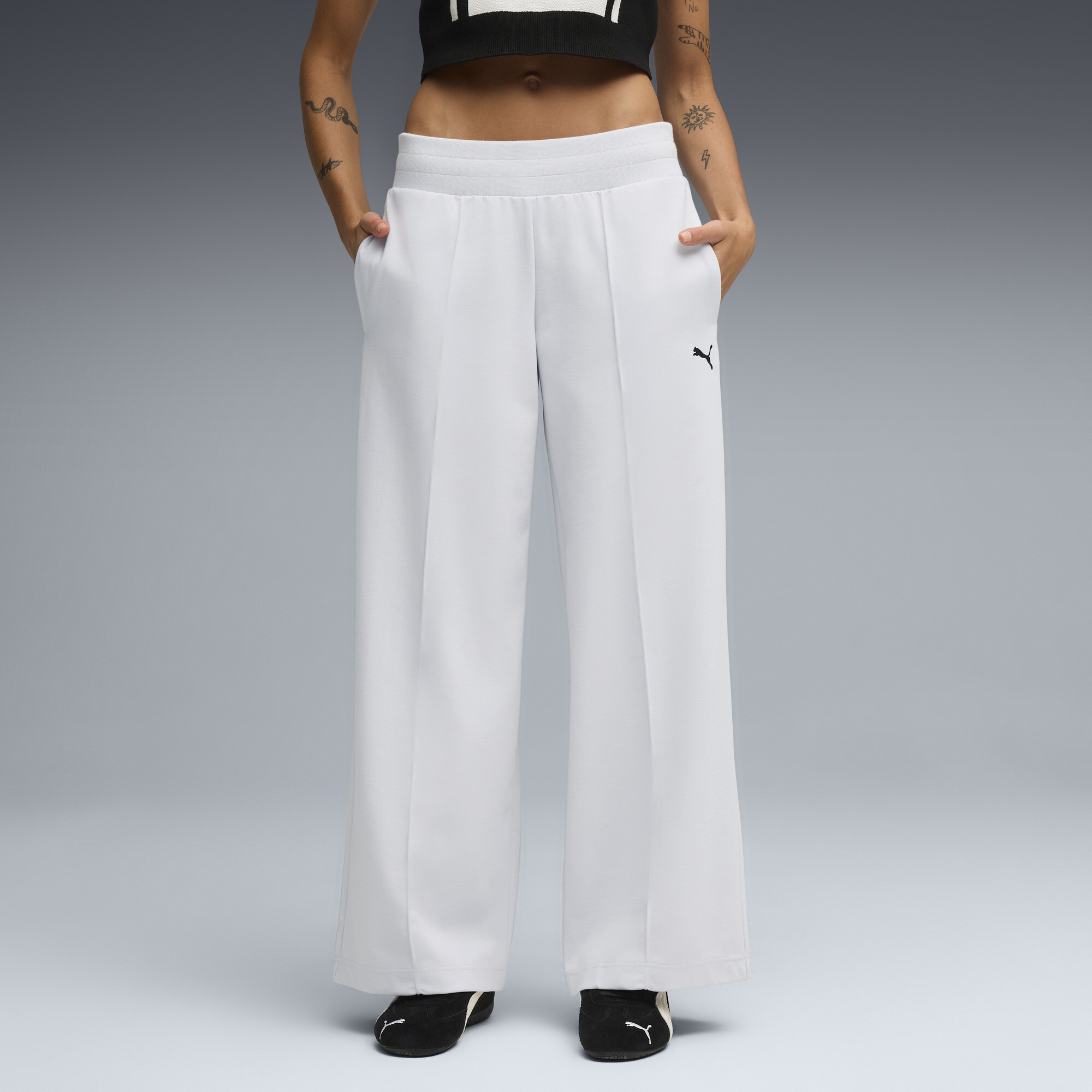 FUTURE.PUMA.ARCHIVE Women's Pants in Grey, Size L