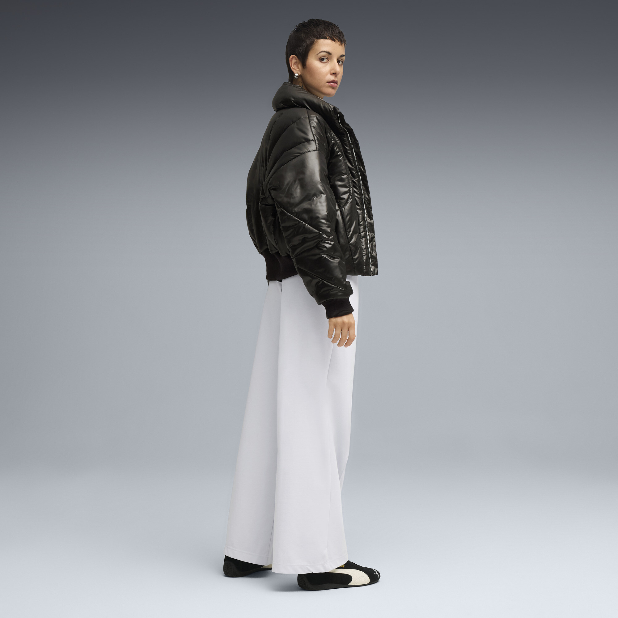 FUTURE.PUMA.ARCHIVE relaxte broek met lage taille voor Dames, Zilver, Maat L thumbnail 6