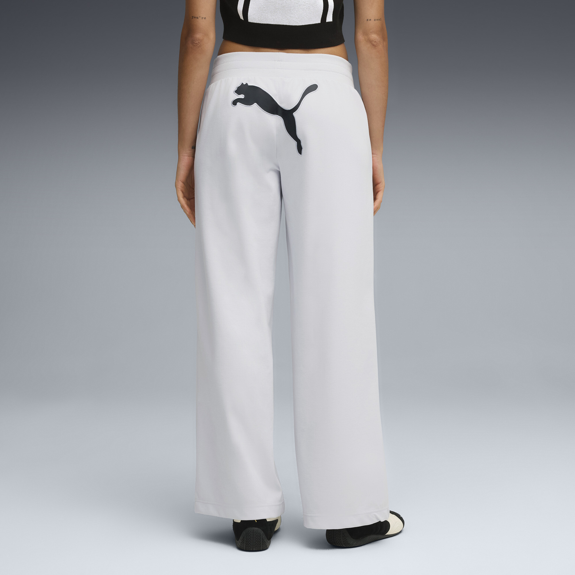 FUTURE.PUMA.ARCHIVE relaxte broek met lage taille voor Dames, Zilver, Maat L thumbnail 5