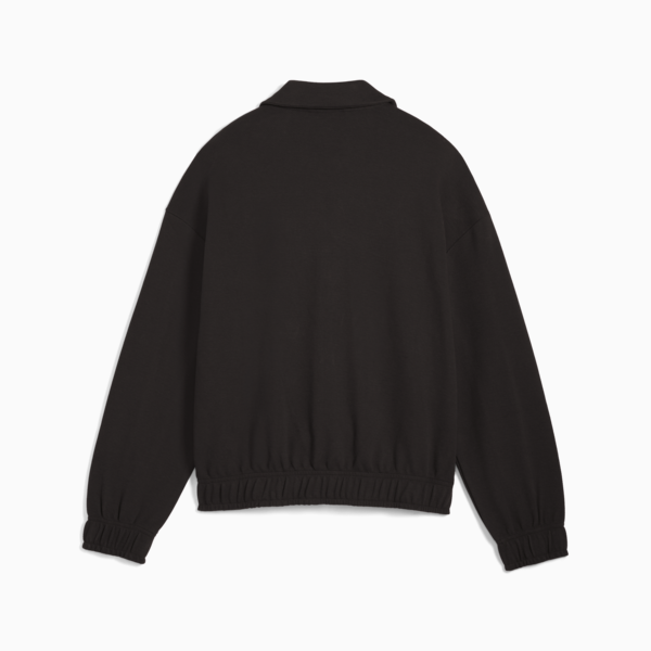 Campera holgada T7 para mujer, PUMA Black, large-ARG