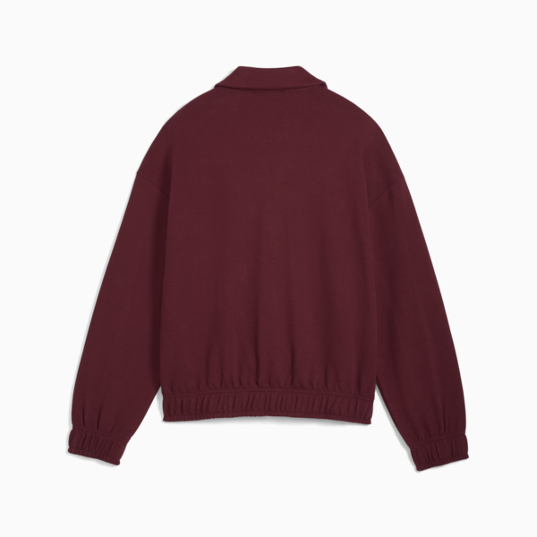 Campera holgada T7 para mujer, Ruby Shimmer, large-ARG