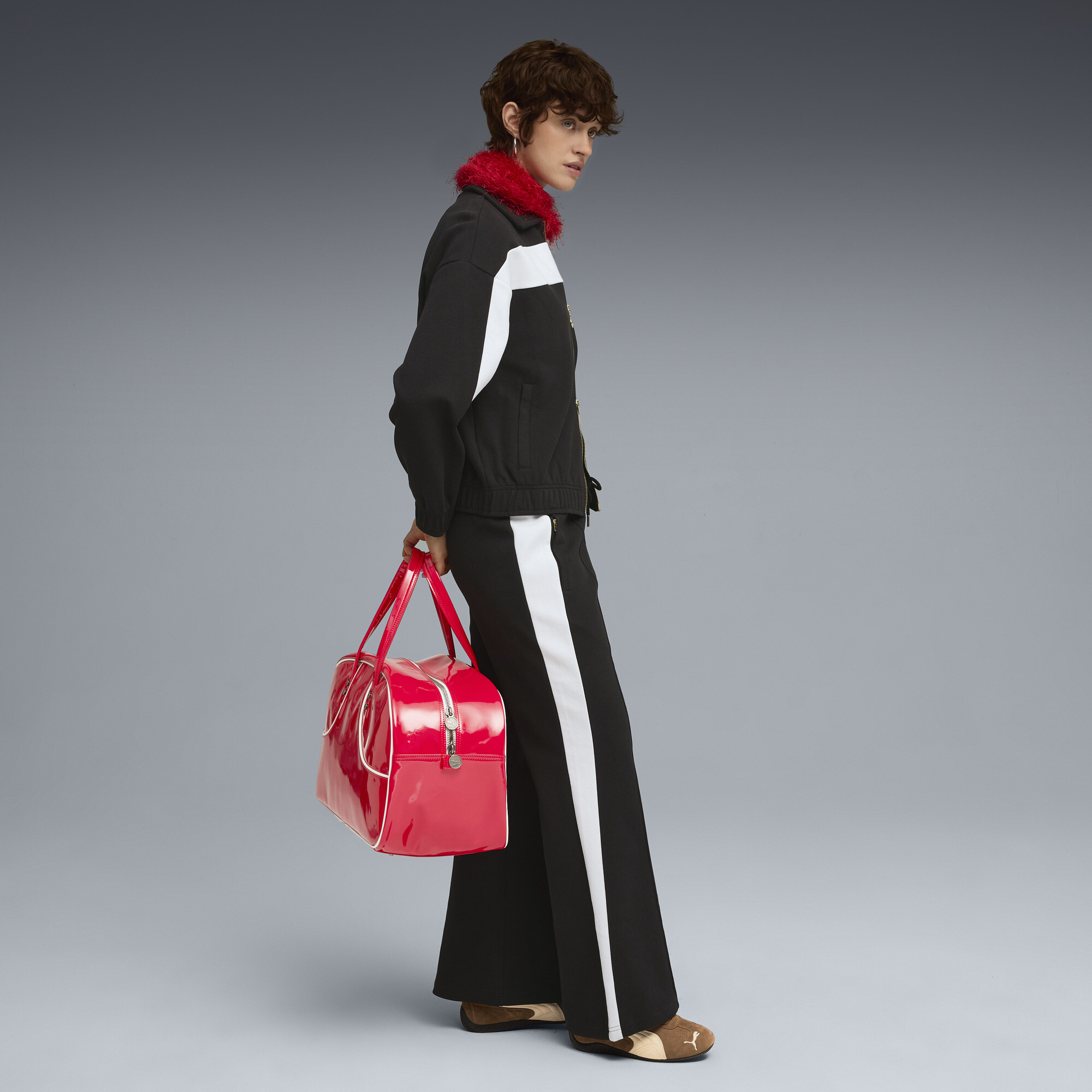 PUMA T7 uitlopende broek voor Dames, Zwart, Maat XS thumbnail 6