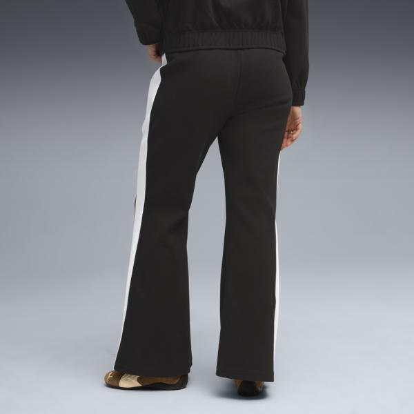 Pantalones acampanados T7 para mujer, PUMA Black, large-ARG