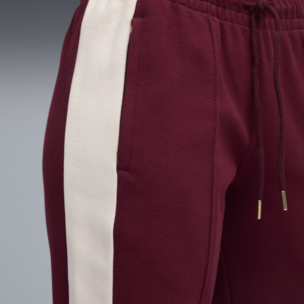 Pantalones acampanados T7 para mujer, Ruby Shimmer, large-ARG