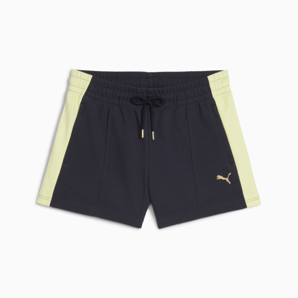 Shorts T7 Pintuck para mujer, New Navy, large-ARG