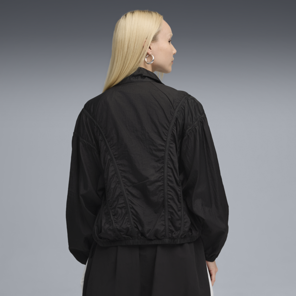 DARE TO Oversized Woven Jacket Women, PUMA Black, large-ZAF