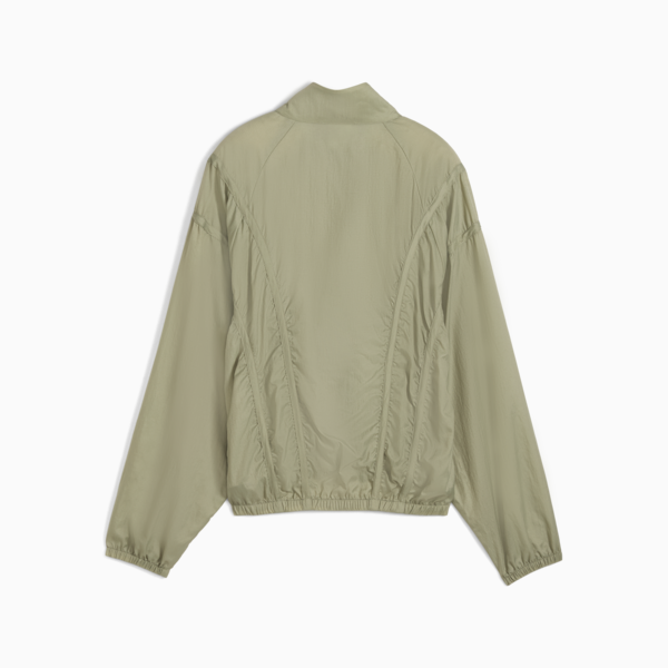 DARE TO Oversized Woven Jacket Women, Lux Army, large-MEX